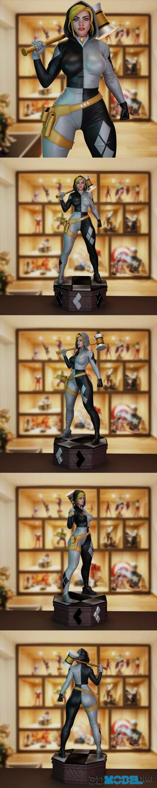BrunoArt3D - DC - Harley Quinn – Printable