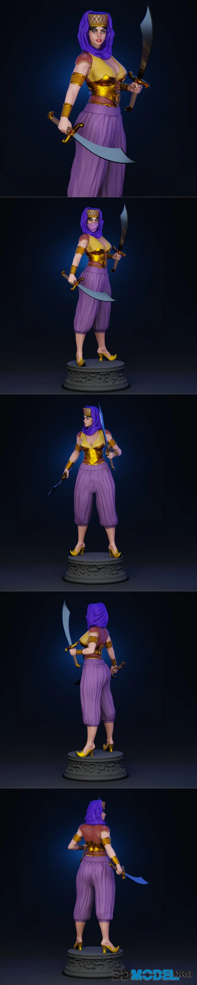 BrunoArt3D - Talia al Ghul – Printable