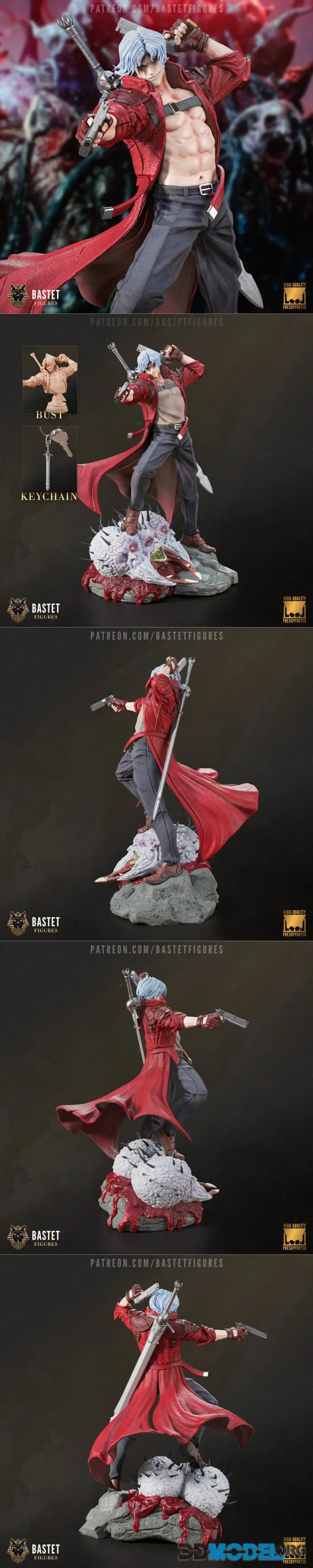 Bastet Figures - Dante – Printable