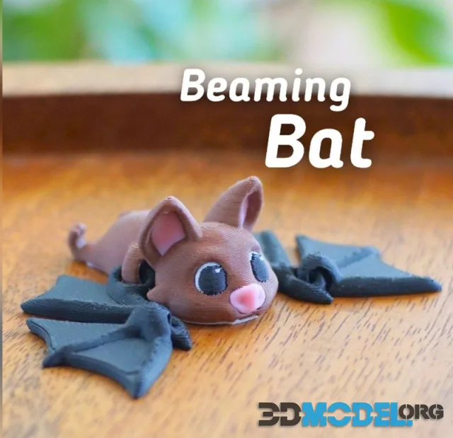 Beaming Bat – Printable