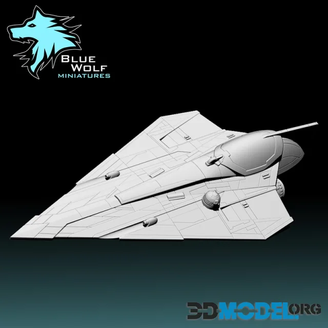 Jedi Starfirghter Delta-7 – Printable