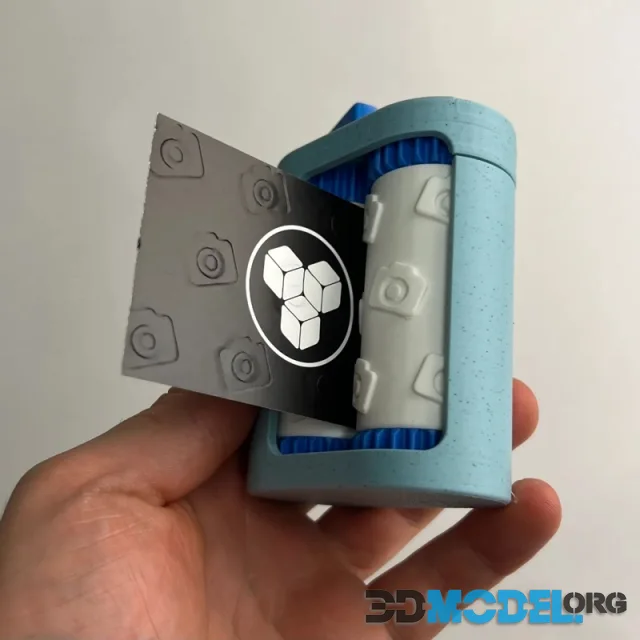 Camera icon pattern - Business Card Embosser Rollers – Printable