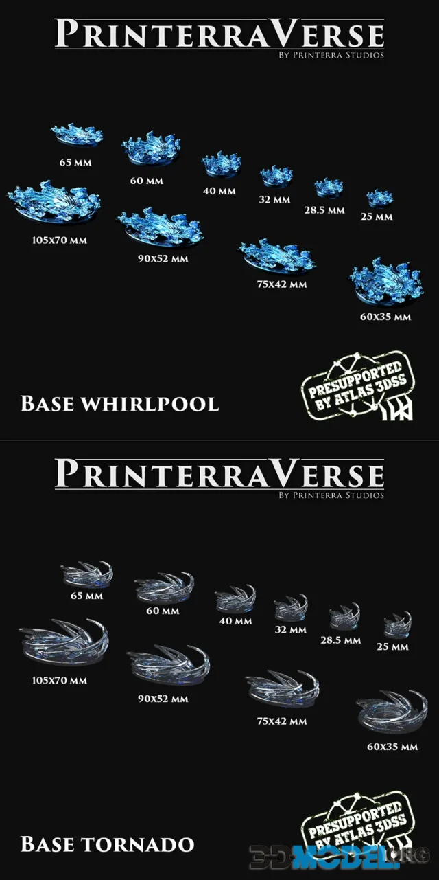 Tornado Whirlpool Base – Printable