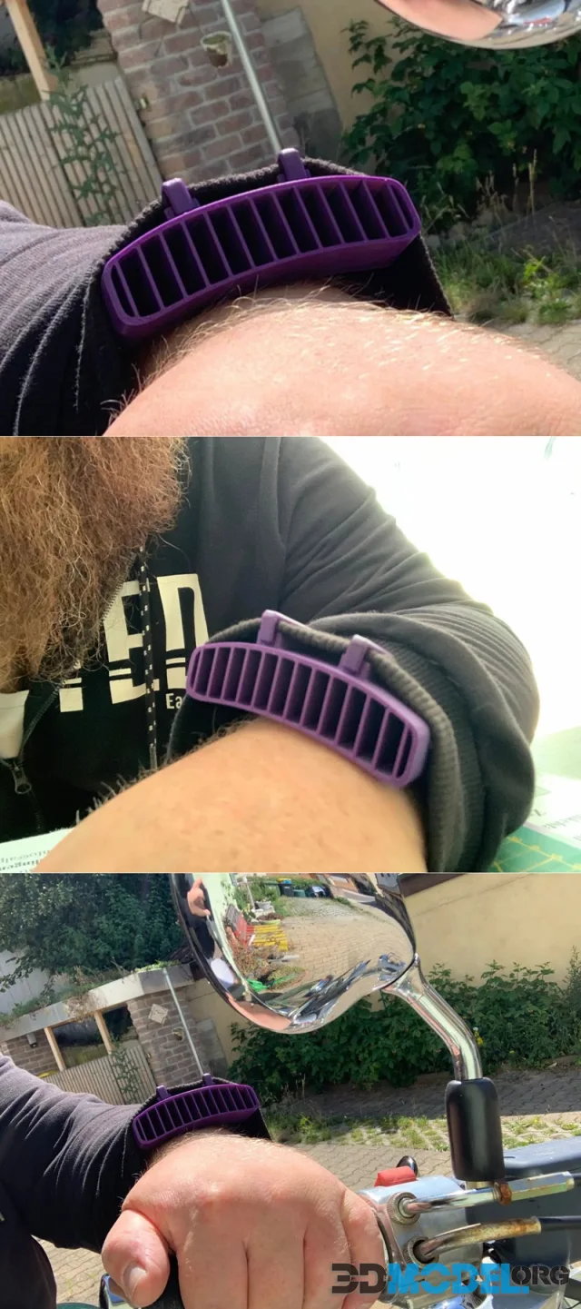 Jacket Ventilation - Air Conditioning for Bikers – Printable