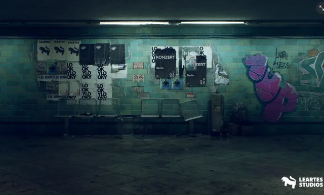 Abandoned Subway Station in Berlin ( Abandoned Subway Station Berlin Subway )