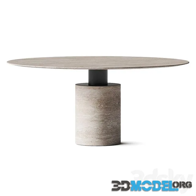 ACERBIS CRESO TRAVERTINE DINING TABLE