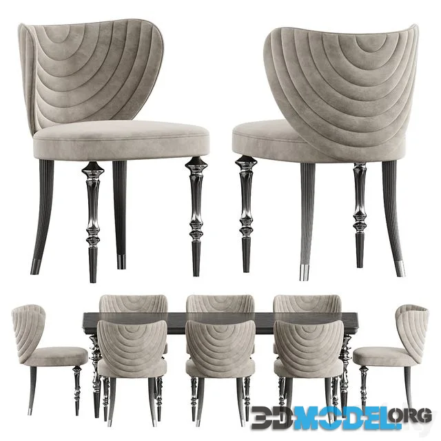 Arven Dining Set by Elve Luxury