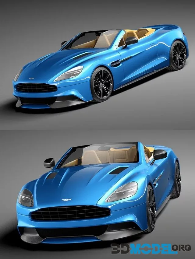 Aston Martin Vanquish Volante 2014 (PBR)
