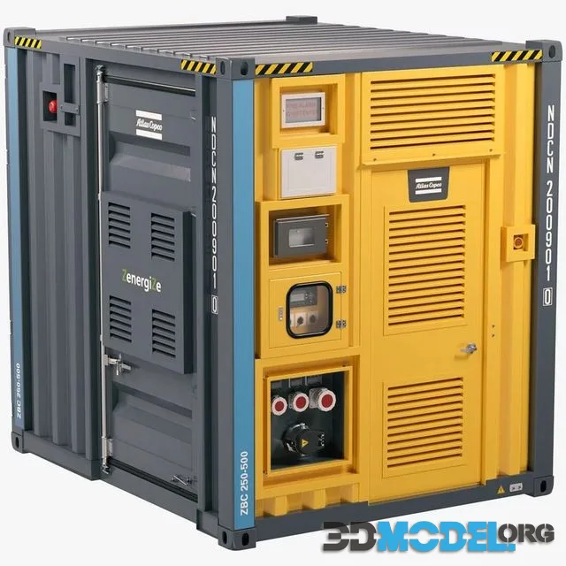 Atlas Copco ZenergiZe – Large Range Energy Storage System (PBR)