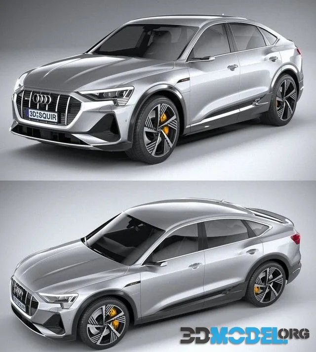 Audi E-Tron Sportback S-Line 2021 (PBR)