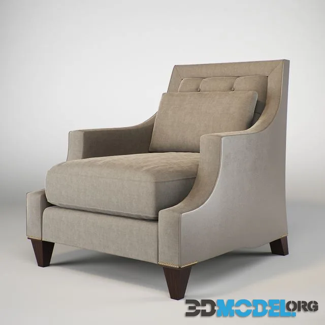 Baker max club chair 6130c-1