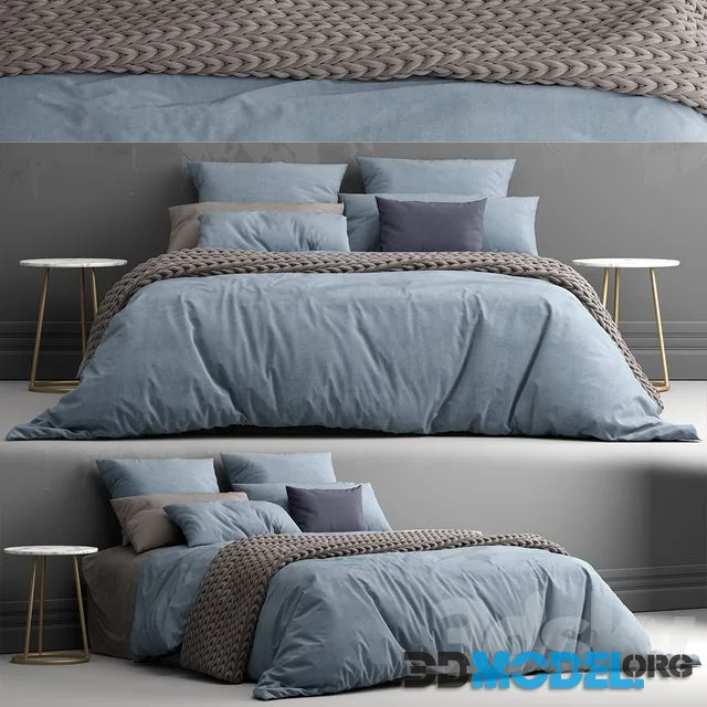 Bed from bedding adairs australia (blue)