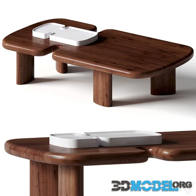 Bicephale by Ralph Pucci coffee table
