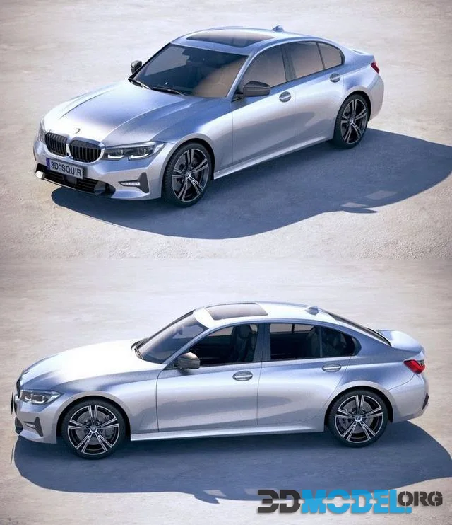 BMW 3-series 2019 (PBR)
