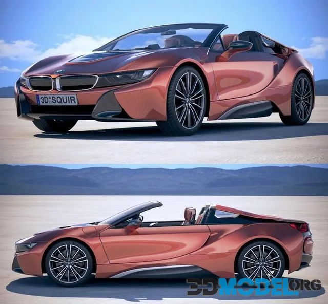 BMW i8 Roadster 2019 (PBR)