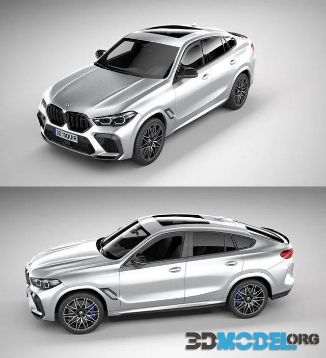 BMW X6M Competition 2020 (PBR)