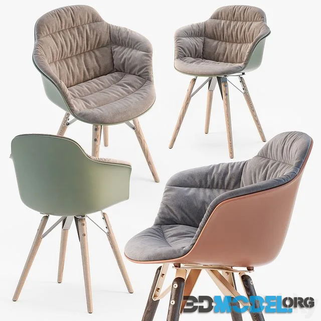 Bontempi Mood covered armchair