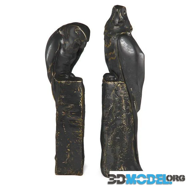 Book Stand Perroquet set of 2
