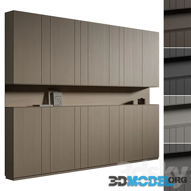 Bookshelf and Decor Rack Closet