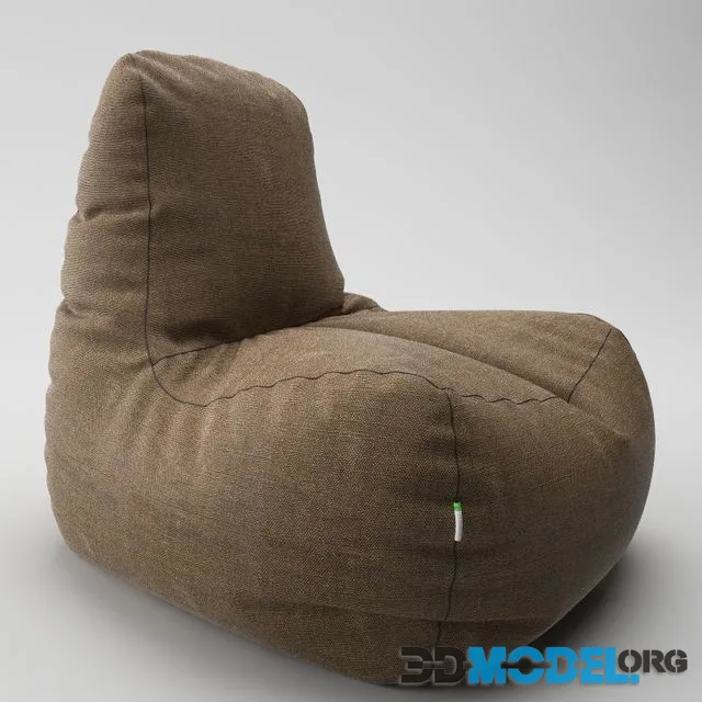 Brownand yellow chair