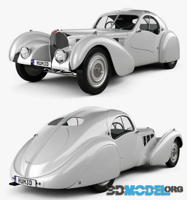 Bugatti Type 57SC Atlantic 1936 (PBR)