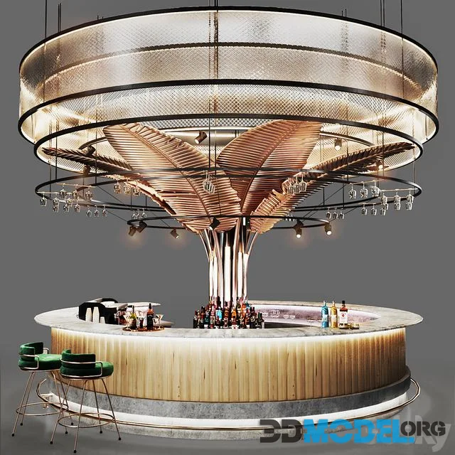 Cafe- Round Bar