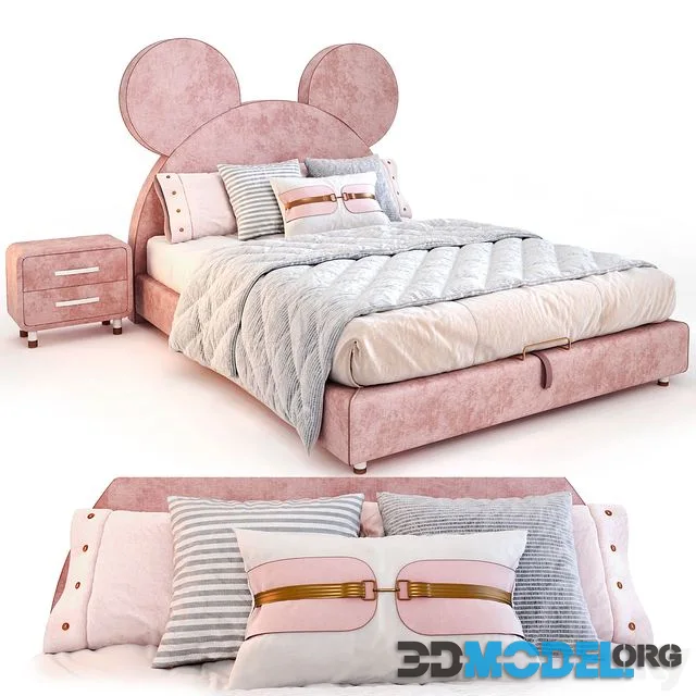 Children Bear Bed