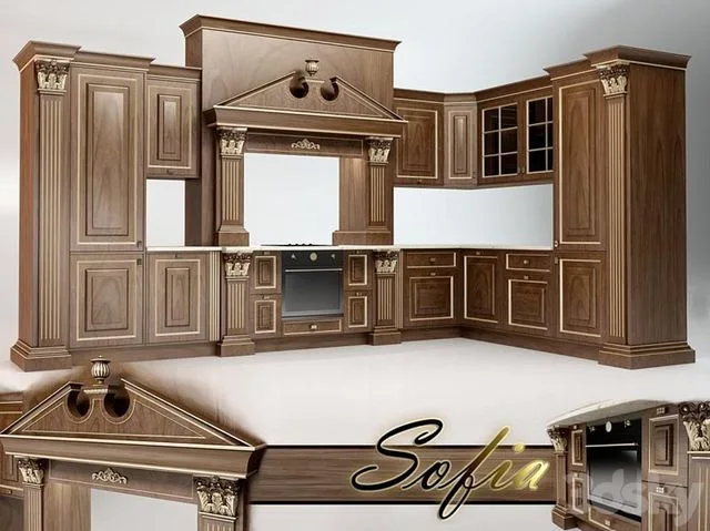 Classic style kitchen Sofia