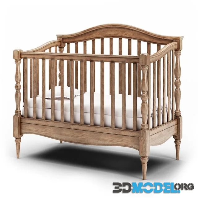 Classic wooden crib
