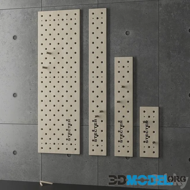 Climbing board Pegboard Pegboard STECTER