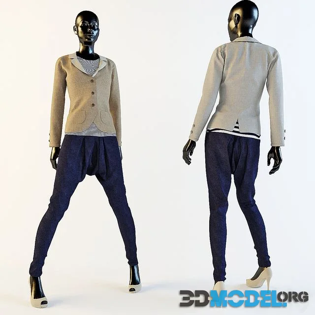 Clothing mannequin