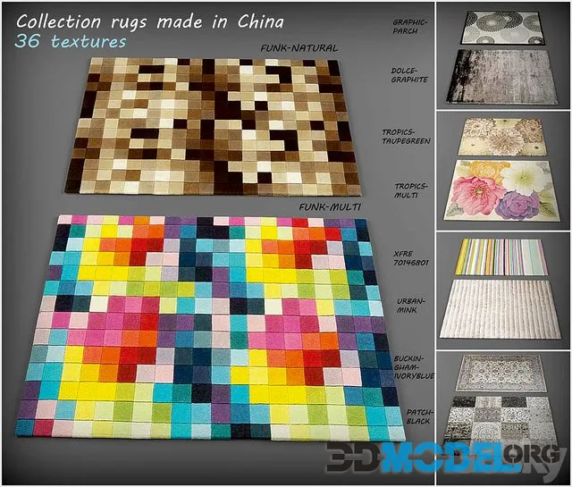 Collection of carpets from China