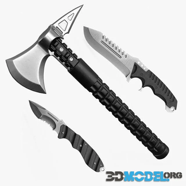 Combat Tactical Collection Low-poly (PBR)