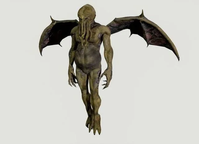 Cthulhu Low-poly (PBR)
