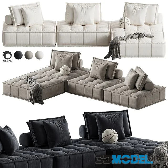 Cubist Sofa Element