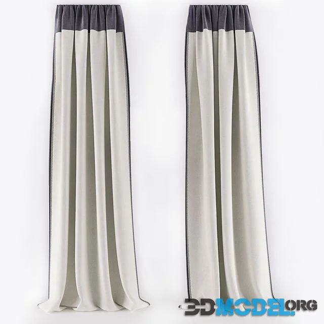 CURTAIN WITH ZIPPER