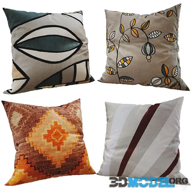 Decorative pillows set 249