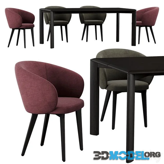 Expormim Kotai dining set