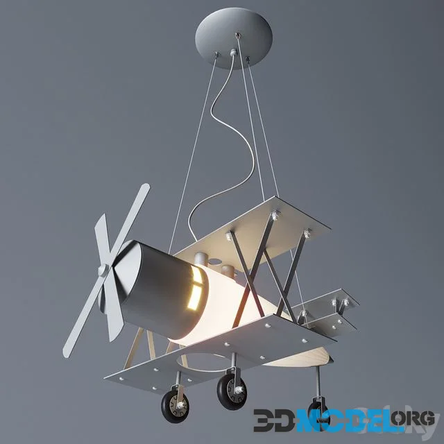 FOCKER aircraft pendant light