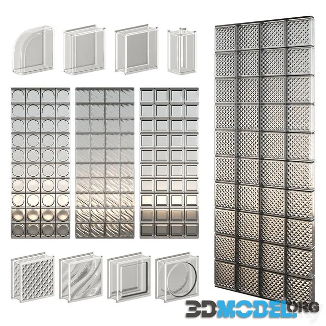 Glass Block Wall 07