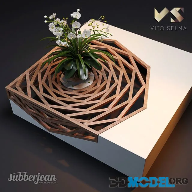 Hanako coffee table by Vito Selma
