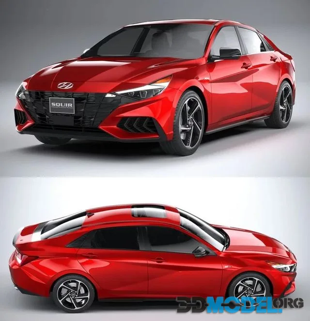 Hyundai Elantra N Line 2021 (PBR)