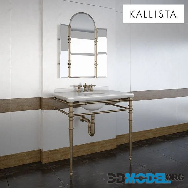 INIGO BY MICHAEL S SMITH CONSOLE TABLE LEGS WITH TOWEL BAR