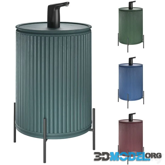 Interior Aqua Dispenser Trunk Decorative Case for Bottle of Water with pump