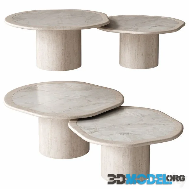 JOAN DUO ONYX COFFEE TABLE
