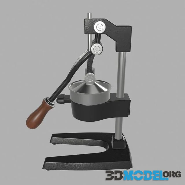 Juicer-press coffee grinder Low-poly (PBR)