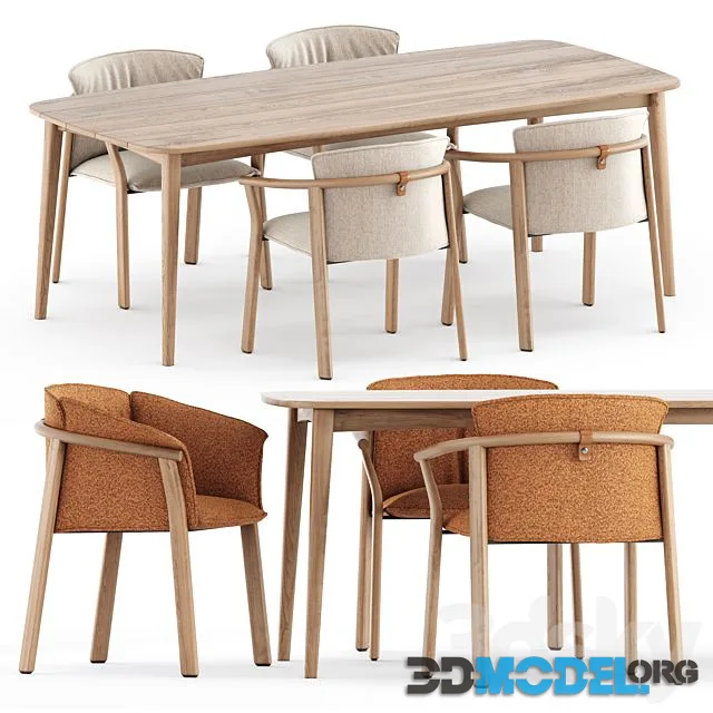 Lamorisse 3686 Chair and 3687 Chair