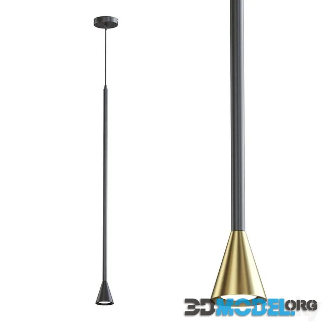 Lampatron FALD (Designer suspension with tunnel body and conical base)