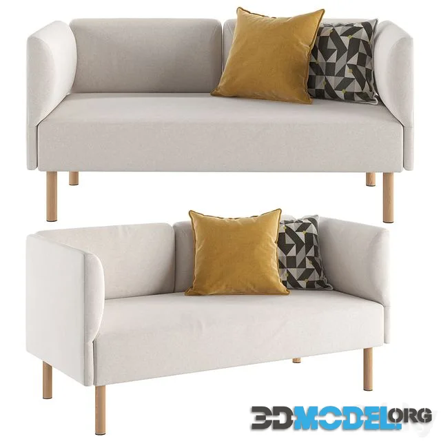 Lillehem 2-seat modular sofa