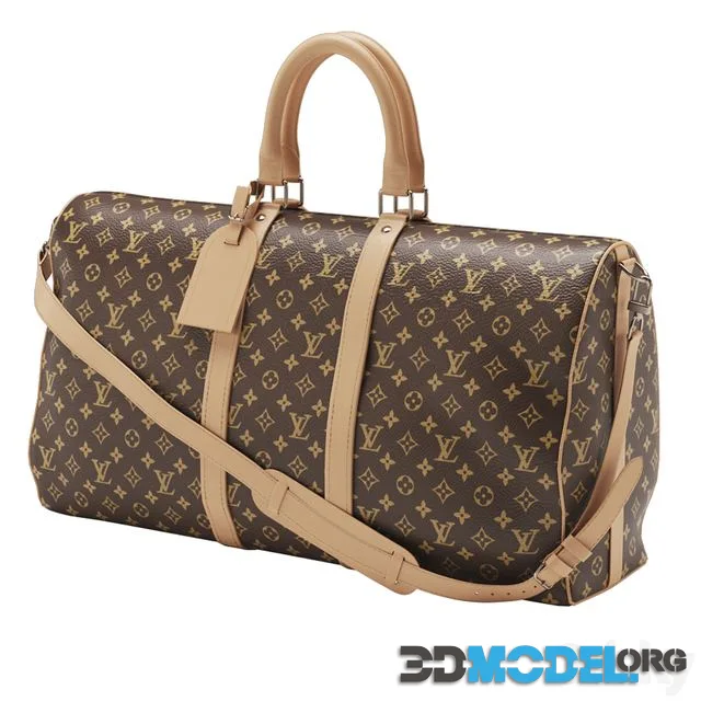 Louis Vuitton Monogram Keepall Bandouliere 55